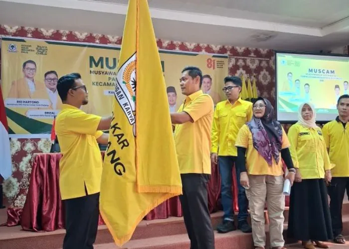 Irfan Hadi Faturrahman Terpilih Aklamasi Pimpin Golkar Koto Tangah, Iqra Chissa : Pengurus Terpilih Mesti Solid Besarkan Golkar