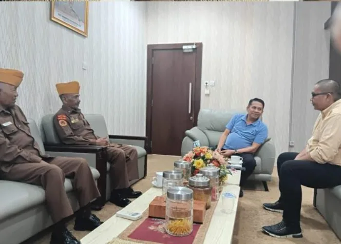 Ketua PD PPM Sumbar Evi Yandri Rajo Budiman Silaturahmi dan Koordinasi dengan DPD LVRI Sumbar