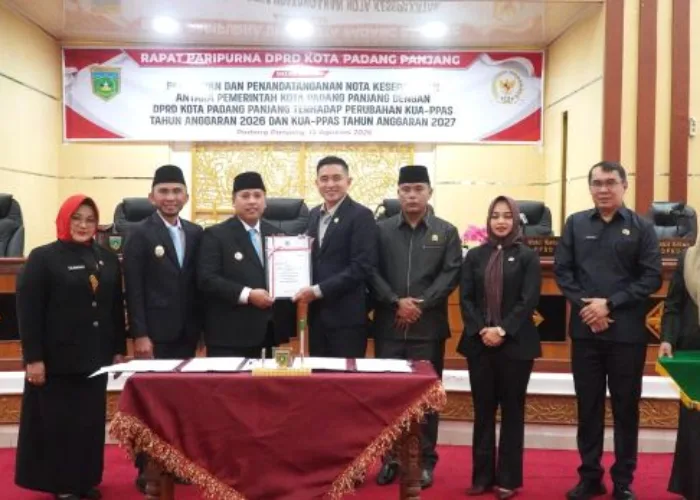 Di Tengah Padatnya Agenda Kemerdekaan, DPRD Padang Panjang dan Pemko Tuntaskan Perubahan KUA-PPAS 2026