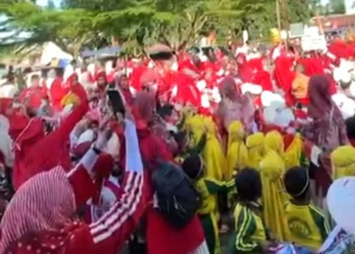 Murid RA se Pasaman Barat, Ikuti Pawai HUT RI ke-81