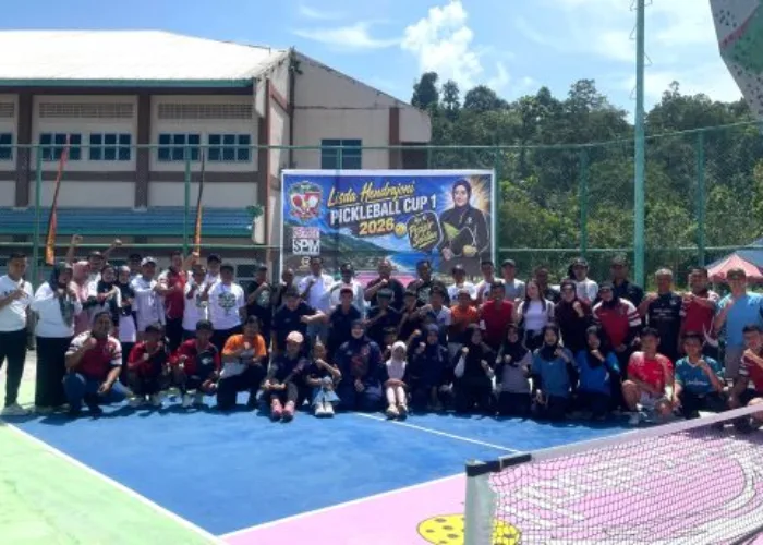 94 Pasangan Berbagai Daerah Ramaikan Lisda Hendrajoni Pickleball Cup I 2026 di Pessel