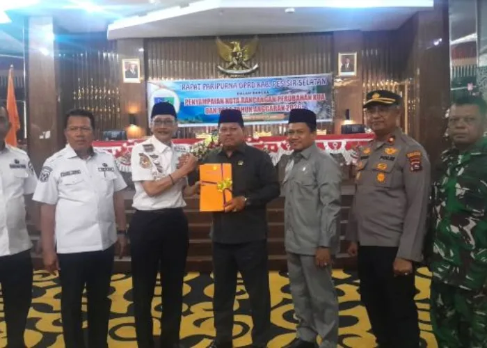 DPRD Pesisir Selatan Gelar Rapat Paripurna Penyampaian Nota Perubahan KUA dan PPAS 2026