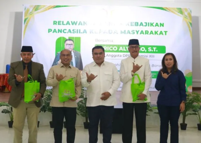 Perkuat Nilai-nilai Pancasila, Rico Alviano Sosialisasikan Relawan Gerakan Kebajikan Pancasila di Kota Sawahlunto