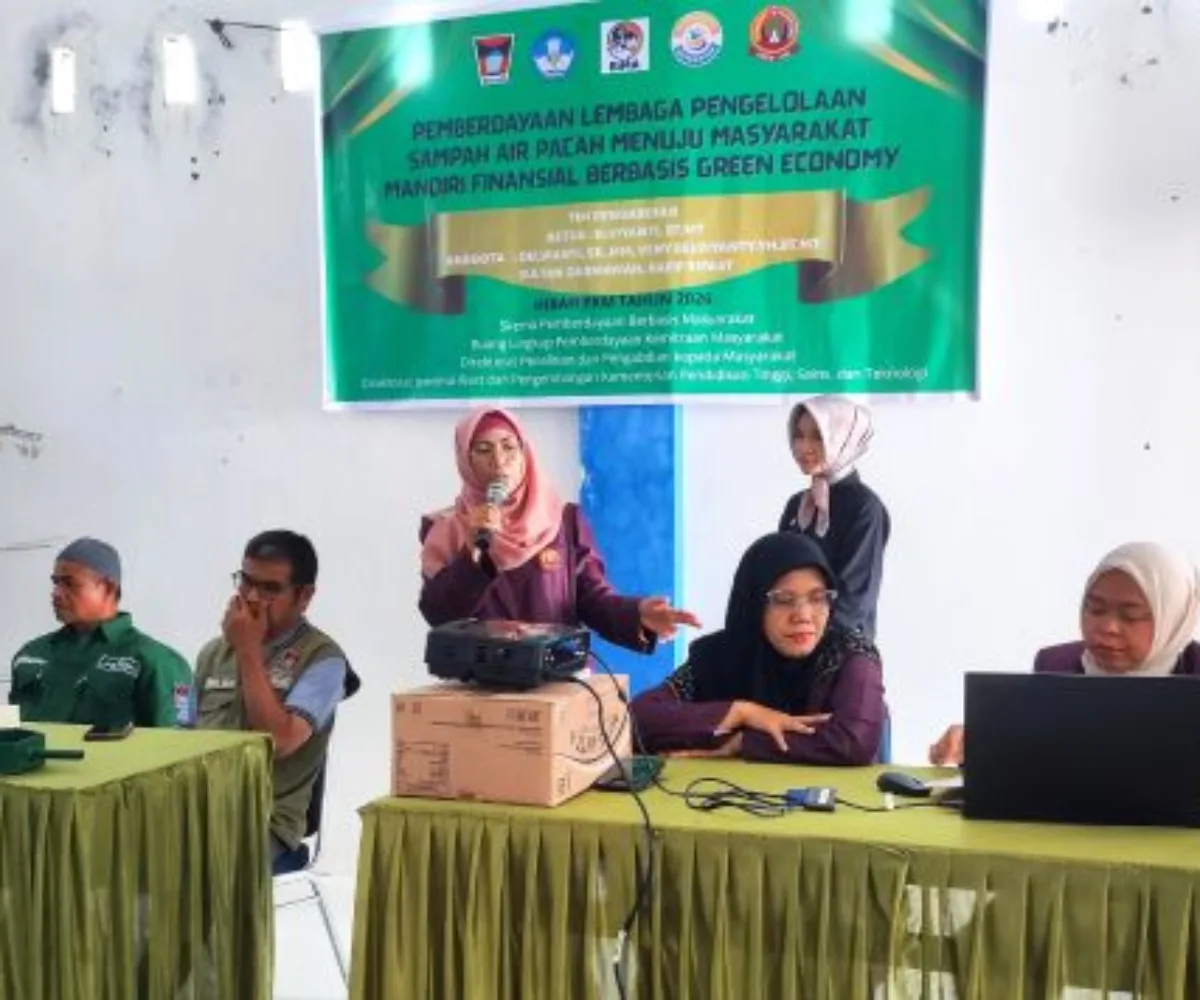 Dari Sampah ke Cuan, Universitas Ekasakti Dampingi LPS Air Pacah
