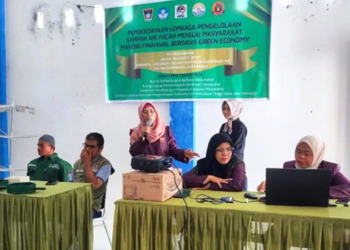 Dari Sampah ke Cuan, Universitas Ekasakti Dampingi LPS Air Pacah