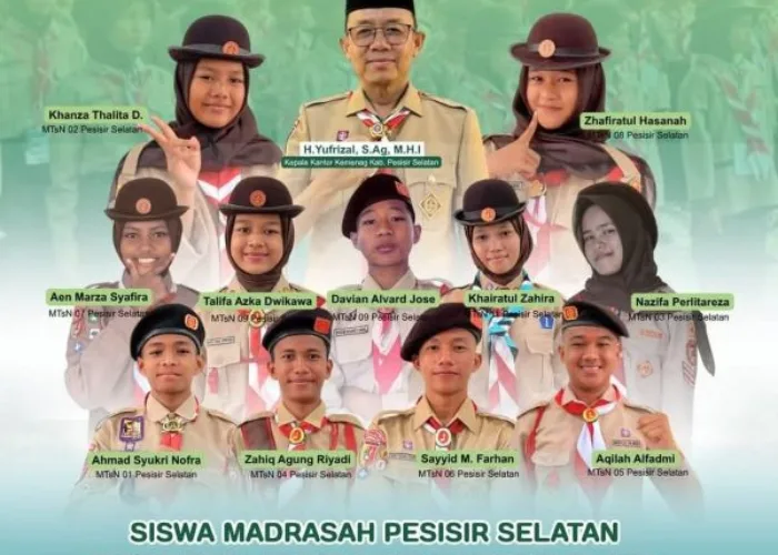 Kakankemenag Pessel Yufrizal Bangga 11 Siswa Madrasah Pessel Ikut Jambore Nasional XII 2026