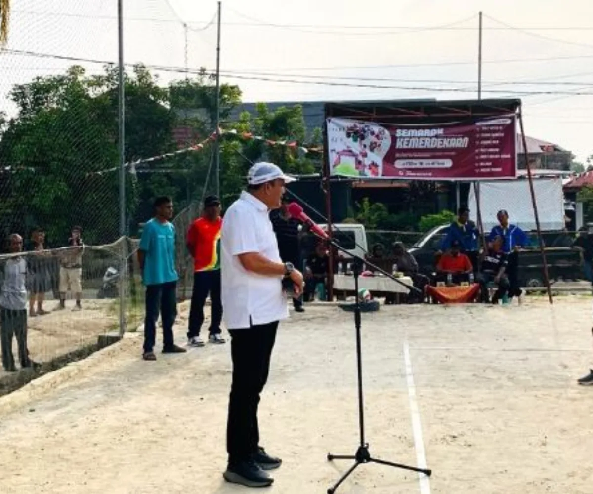 Bangkitkan Kembali Gairah Bola Voli Sarang Gagak, Irwan Zuldani Buka Pra Turnamen IOS 2026