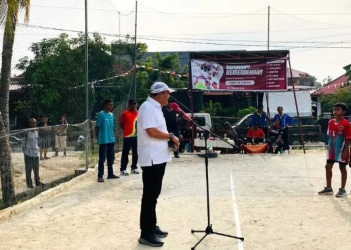 Bangkitkan Kembali Gairah Bola Voli Sarang Gagak, Irwan Zuldani Buka Pra Turnamen IOS 2026