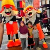 Si Rimau Muncul di CFD Padang, Bikin Warga Penasaran dengan Porprov Sumbar