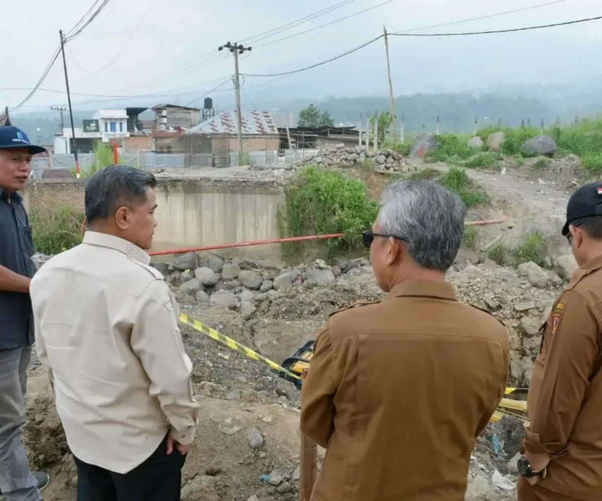 Sejumlah Ruas Jalan dan Jembatan yang Rusak di Kabupaten Agam Mulai Mendapat Penanganan
