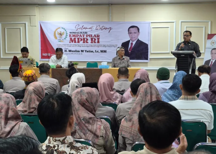 Dihadiri Lebih 150 Peserta Lintas Etnis, Senator Muslim M. Yatim Sosialisasikan Empat Pilar MPR RI