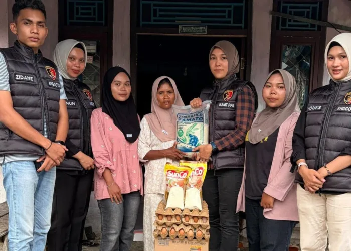 Satreskrim Polres Pasaman Barat Sambangi Korban Disabilitas dalam Upaya Pemulihan Mental
