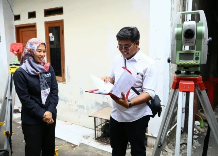 Pengukuran Terjadwal Percepat Layanan Pertanahan, Warga Dapat Kepastian Waktu
