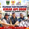 Api Porprov XVI Dijemput, Dikirab ke Padang, Simbol Bangkitnya Semangat Olahraga Sumbar