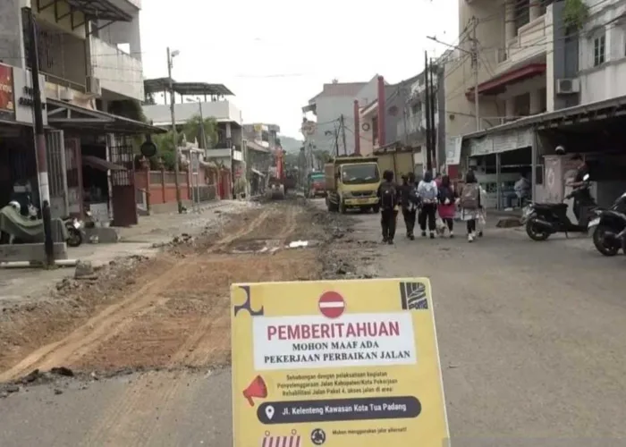 Pemko Padang Gelontorkan Rp4 Miliar Benahi Kota Tua, Jalan dan Trotoar Jadi Prioritas