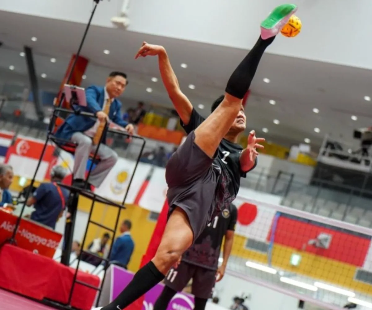 Syamsul Akmal di Laga Hidup Mati! Timnas Sepak Takraw Indonesia Bidik Semifinal Asian Games 2026