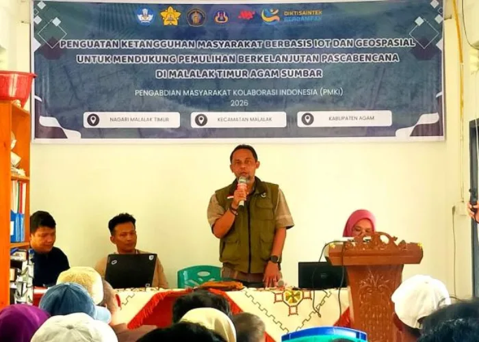 Tim UNP Perkuat Mitigasi Bencana Berbasis Digital di Malalak Timur