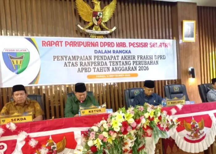 Seluruh Fraksi DPRD Pessel Minta Perubahan APBD 2026 Benar-benar Berpihak kepada Masyarakat