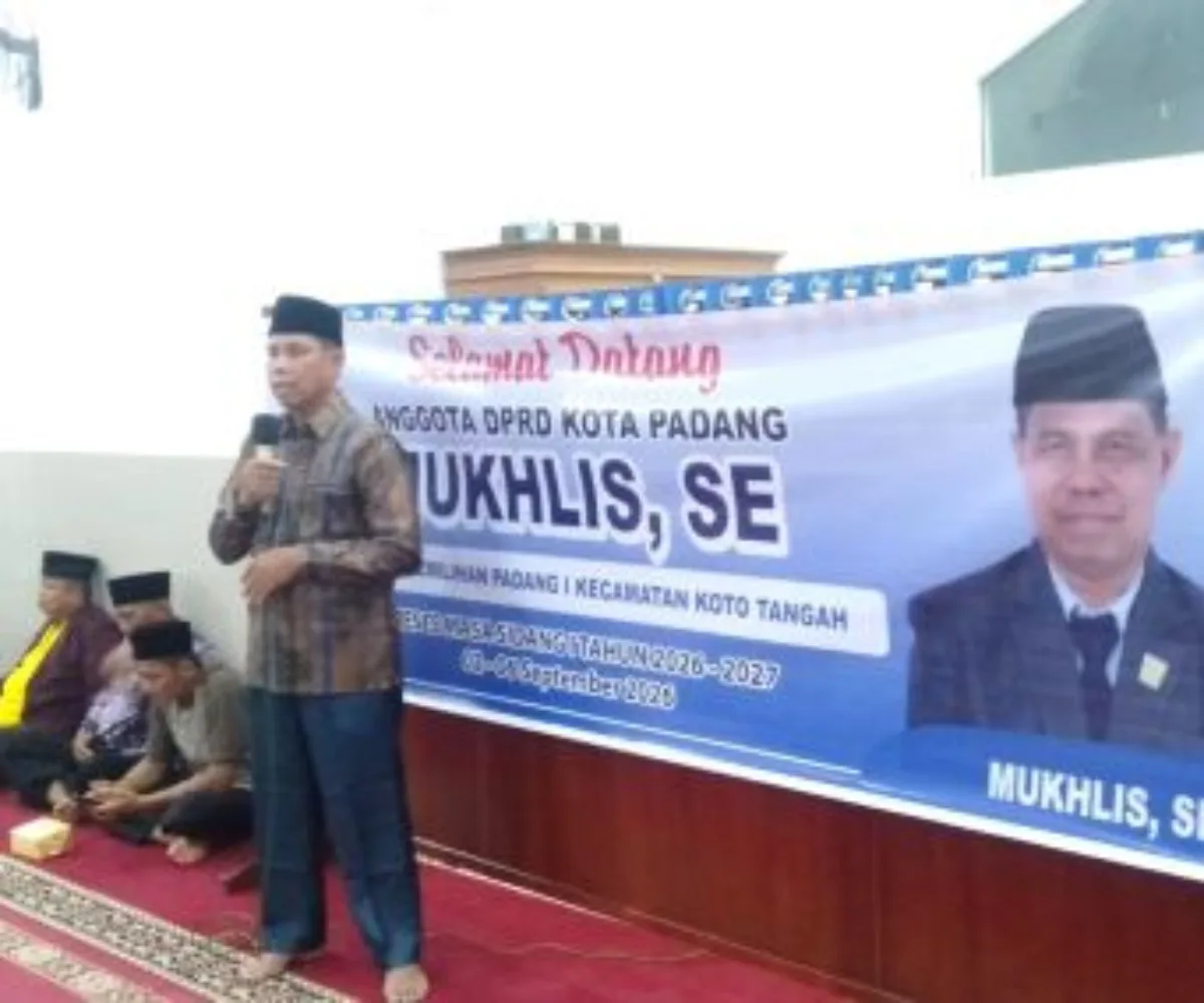 Reses Anggota DPRD Padang Mukhlis, Ruang Warga Sampaikan Aspirasi Tanpa Sekat