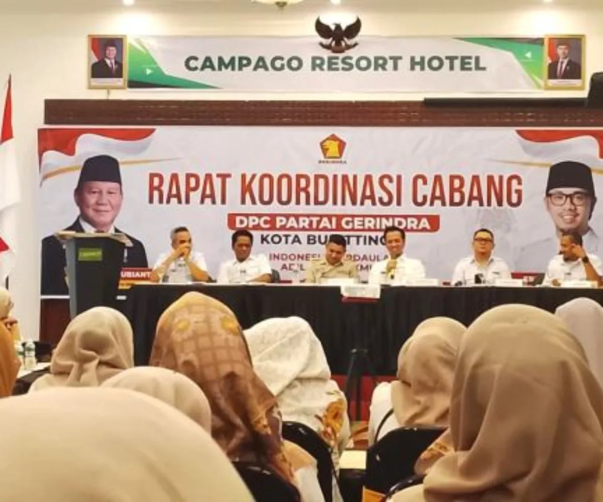Kekalahan Pileg dan Pilkada 2024 tak akan Terulang, Gerindra Bukittinggi Siap Raih Kemenangan