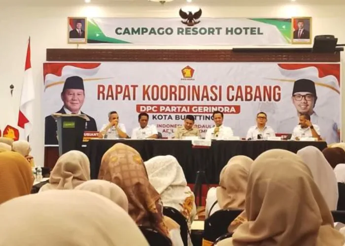 Kekalahan Pileg dan Pilkada 2024 tak akan Terulang, Gerindra Bukittinggi Siap Raih Kemenangan