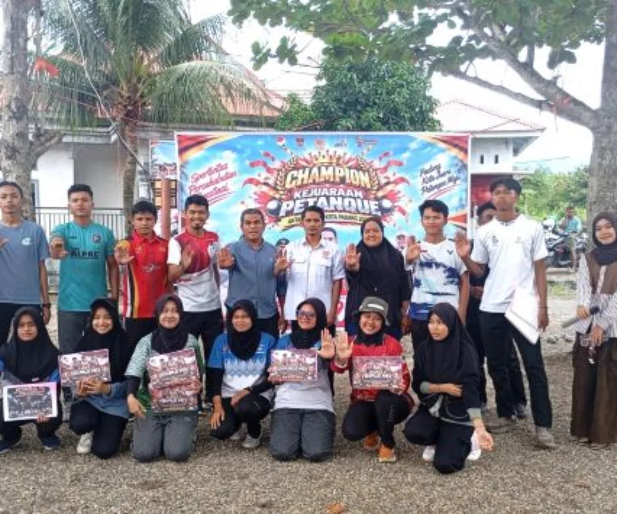 Klub Petanque Padang Berhasil Gondol Juara Pertama Kejuaraan Walikota Cup