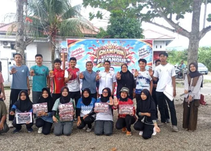 Klub Petanque Padang Berhasil Gondol Juara Pertama Kejuaraan Walikota Cup