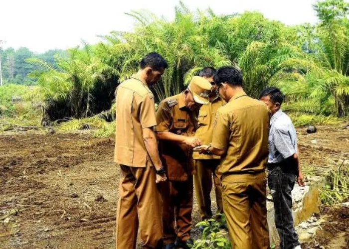 Bupati Yulianto Tinjau Lahan Sekolah Rakyat dan Lokasi Rencana Pembangunan Jembatan Cubadak-Sipirok
