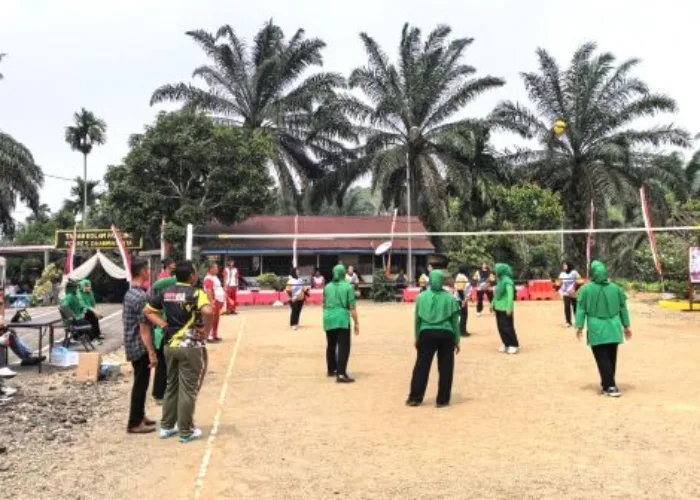 Meriahkan HKGB 74 dan Hari Jadi Polwan 78, Persit KCK Cabang LXIV dan Bhayangkari Cabang Dharmasraya Gelar Pertandingan Olahraga
