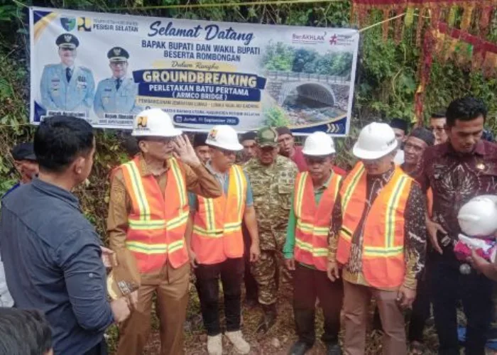 Sembilan Bulan Pasca Bencana, Mimpi Warga Ngalau Gadang Terwujud: Jembatan Permanen Mulai Dibangun