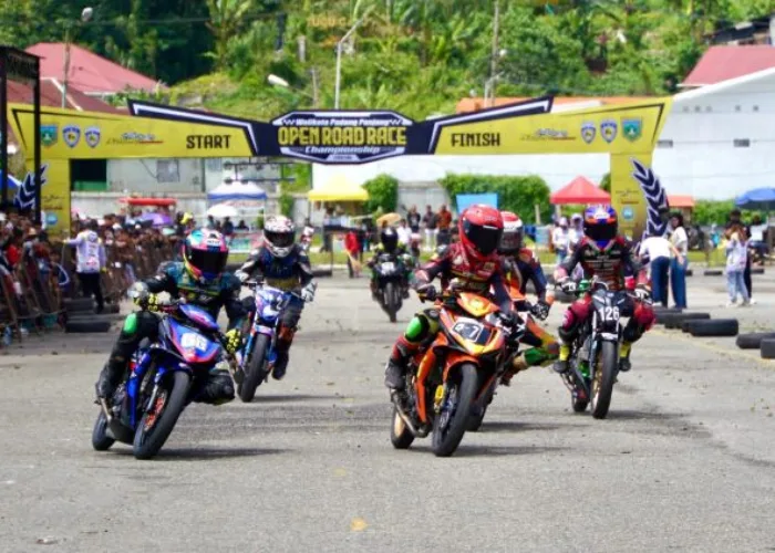 Walikota Padang Panjang Open Road Race 2026 Sukses Digelar, Bima Adji Raih Podium Utama