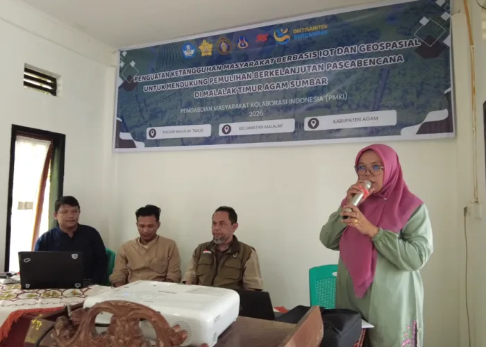 Kolaborasi Tiga Perguruan Tinggi Perkuat Ketahanan Bencana Nagari Malalak