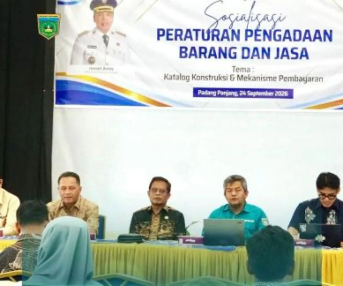 Pemko Sosialisasikan Katalog Konstruksi dan Mekanisme Pembayaran Pengadaan