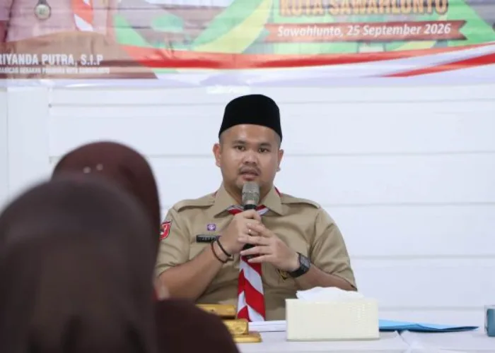 Ka Kwarcab 11 Gerakan Pramuka Sawahlunto Jeffry Hibatullah Buka Rakercab 2026