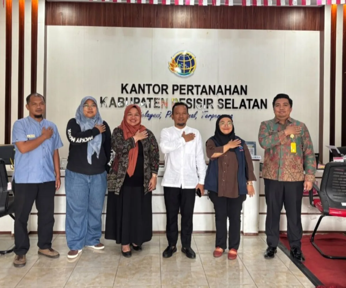 Kantah Pessel Terima Supervisi Ombudsman Sumbar, Perkuat Kualitas Pelayanan Publik
