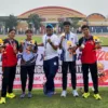 Kota Padang Pimpin Klasemen Atletik Porprov XVI Sumbar Hari Pertama