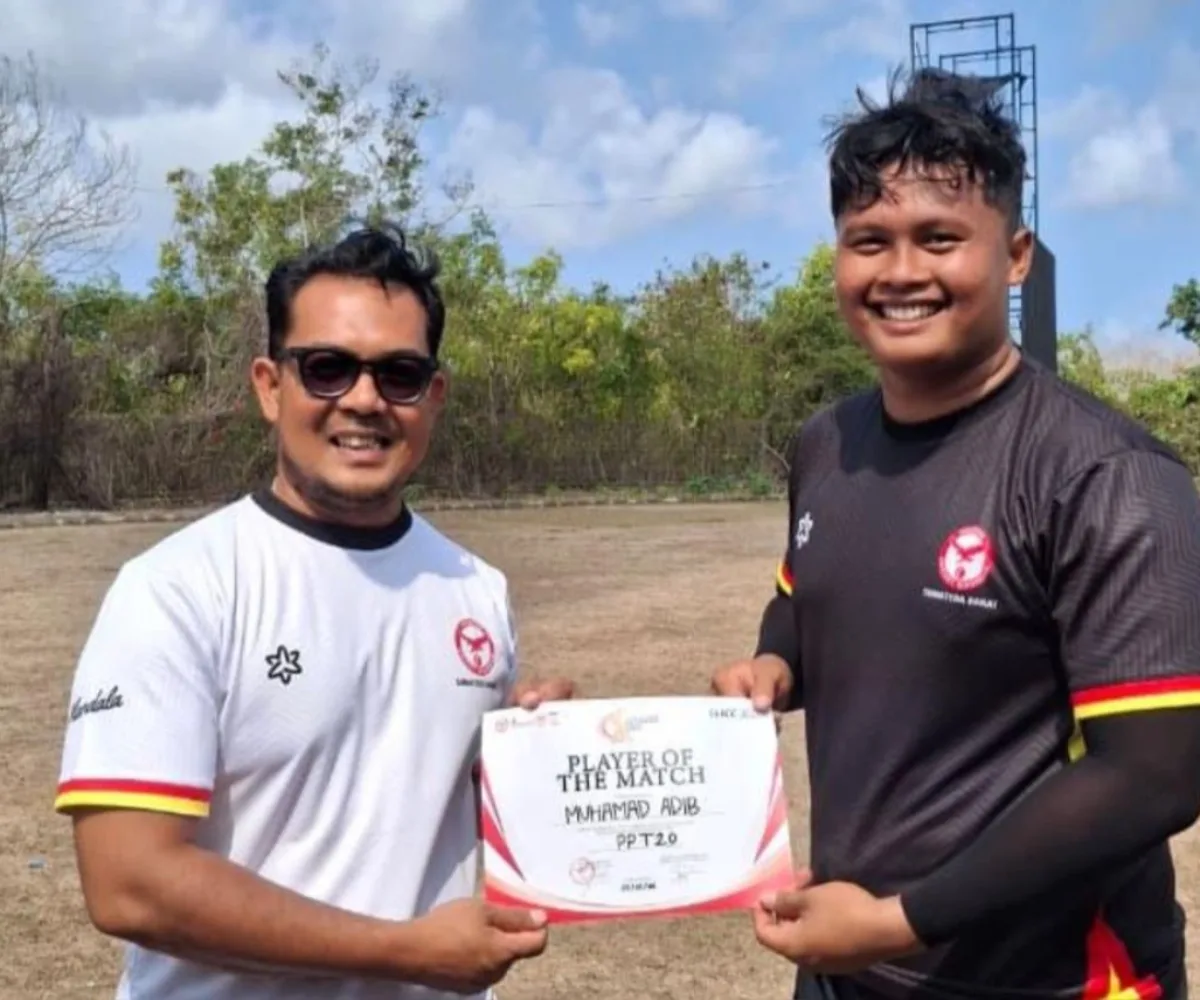 Tampil Solid di Bali, Cricket Putra Sumbar Buka Kejurnas 2026 dengan Kemenangan
