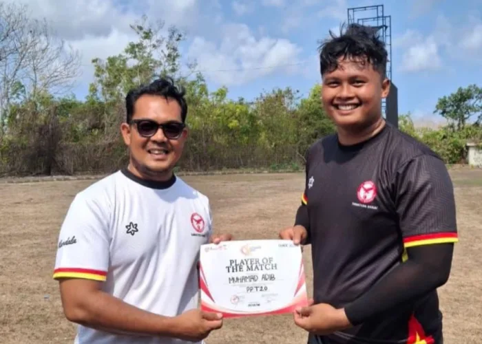 Tampil Solid di Bali, Cricket Putra Sumbar Buka Kejurnas 2026 dengan Kemenangan
