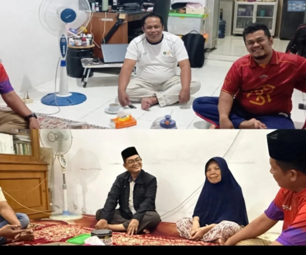 Di Tengah Kesibukan Porprov, Hamdanus Jenguk yang Sakit dan Takziah ke Dua Keluarga Berduka