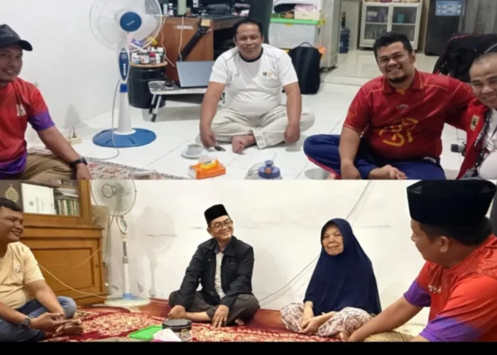 Di Tengah Kesibukan Porprov, Hamdanus Jenguk yang Sakit dan Takziah ke Dua Keluarga Berduka