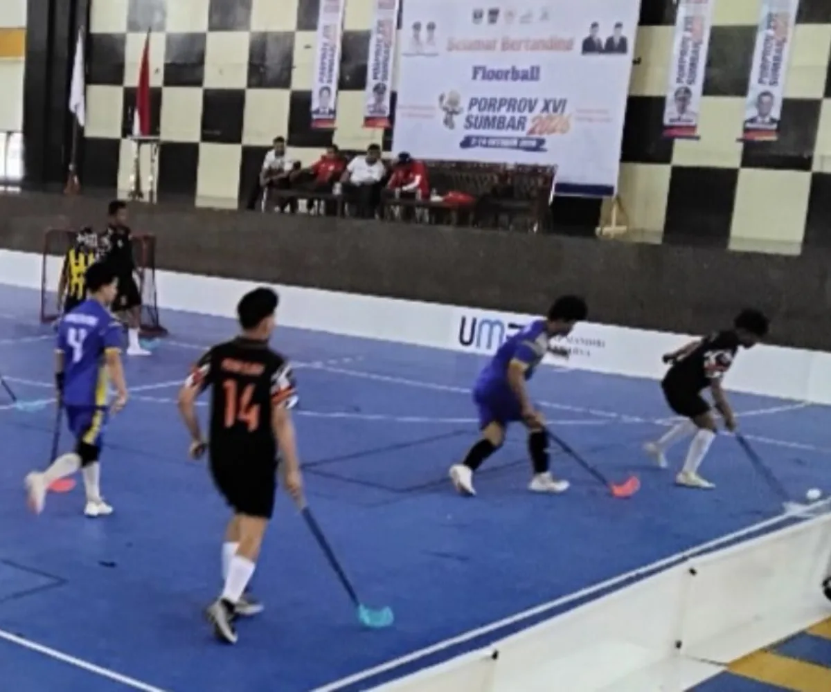 Floorball Sumbar Bidik Kejurnas Banten, Porprov Jadi Panggung Seleksi Atlet