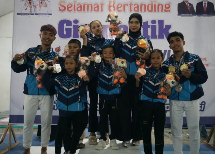 Kontingen Senam Payakumbuh Semakin Dekat Capai Target Lima Medali Emas