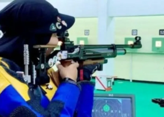 17 Atlet Menembak Padang Berjuang di Porprov Sumbar 2026, Erianto Turun Langsung Beri Dukungan