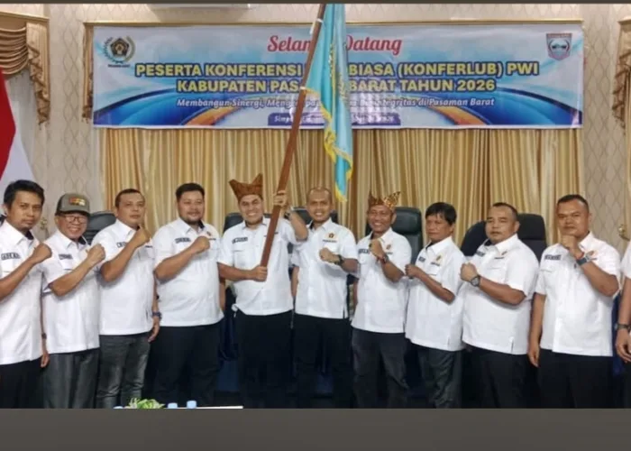 M. Junir Terpilih Aklamasi sebagai Ketua PWI Pasaman Barat Periode 2026–2029
