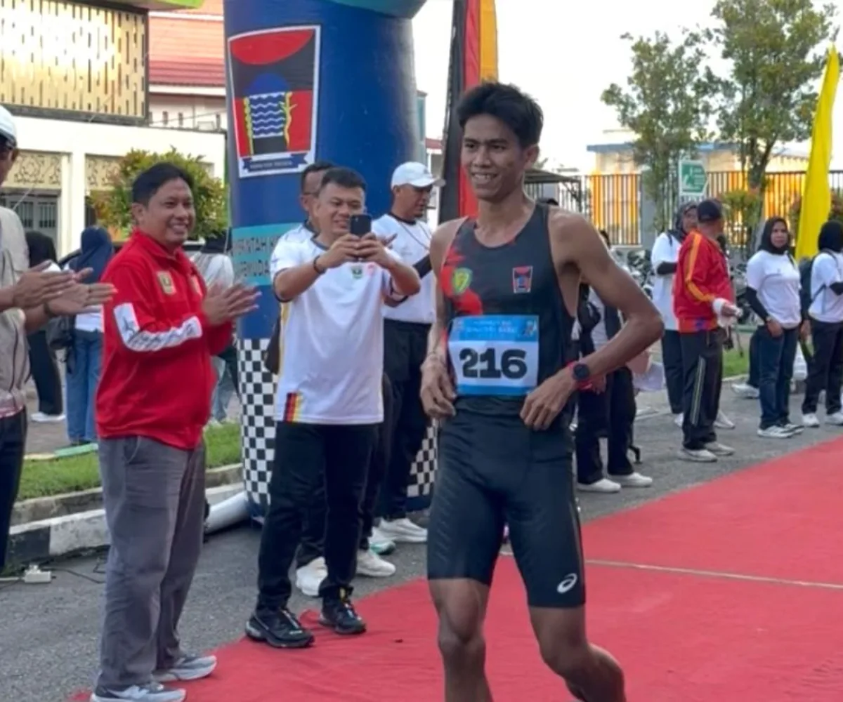 Iqbal Syaputra Rajai Half Marathon Porprov Sumbar, Bidik Juara Borobudur Marathon