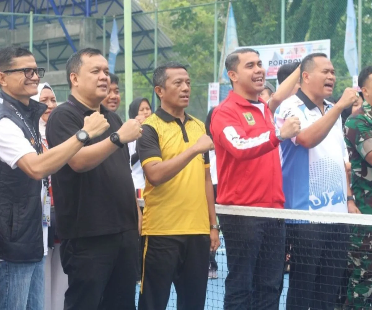 Soft Tenis Resmi Dimulai, Editiawarman: Porprov XVI Sumbar Lepas Kerinduan Atlet