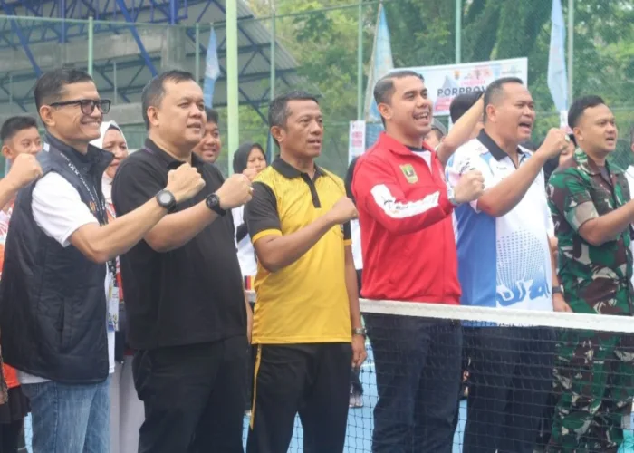 Soft Tenis Resmi Dimulai, Editiawarman: Porprov XVI Sumbar Lepas Kerinduan Atlet