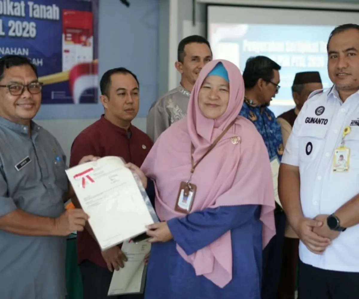 Manfaatkan PTSL untuk Urus Sertipikat, Masyarakat: Proses Dipermudah
