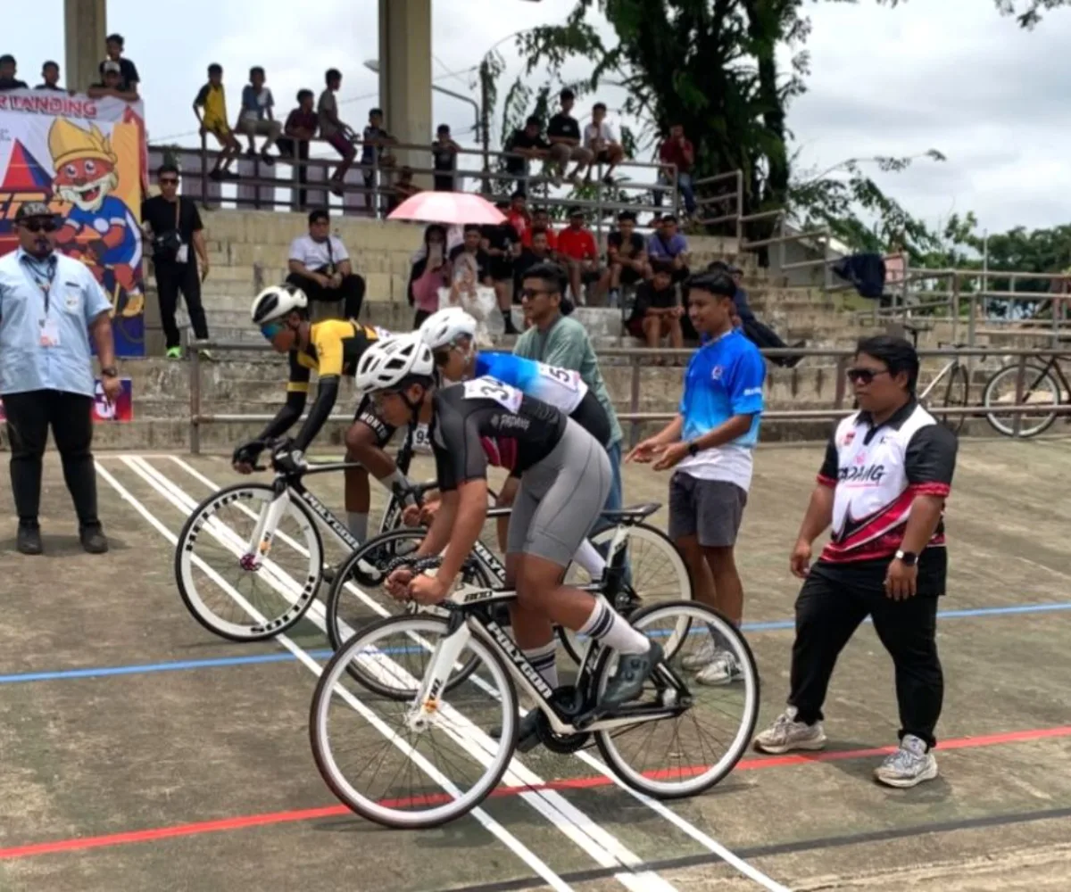 Persaingan Balap Sepeda Makin Ketat! Padang Borong Dua Emas, Payakumbuh Amankan Emas Keirin di Porprov Sumbar 2026