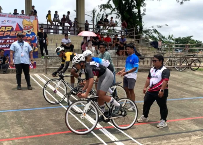 Persaingan Balap Sepeda Makin Ketat! Padang Borong Dua Emas, Payakumbuh Amankan Emas Keirin di Porprov Sumbar 2026